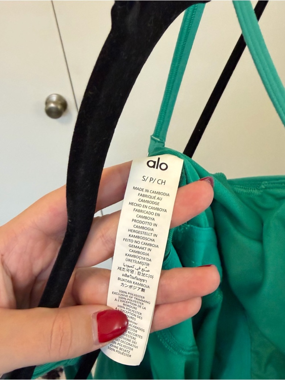 Alo Yoga Spruce Green Pleated Mini Athletic Dress - Picture 3 of 5